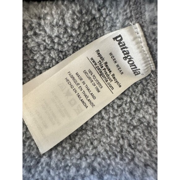 Patagonia Better Sweater Jacket Women XS 1/4 Zip Heather Grey Fleece Gorpcore - Picture 4 of 7